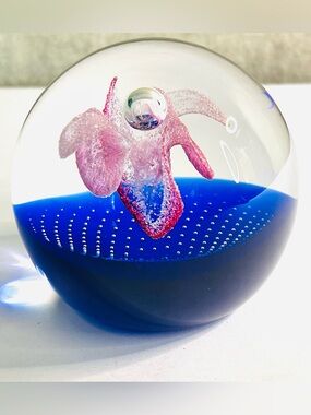 Caithness Eternity Limited Edition WA2117 Infinite Bubbles Paperweight